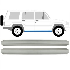 Opravný plech prahu na Isuzu Trooper 1983-2005 / Levá+Pravá / Sada 11368