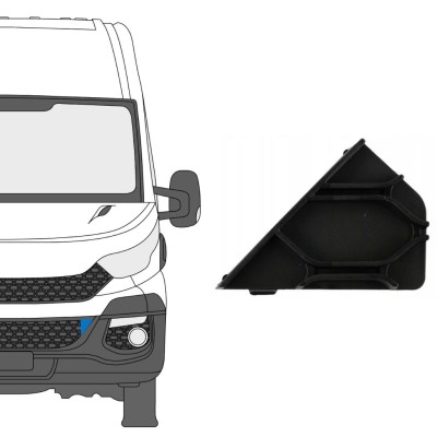 Krytky předního nárazníku na Iveco Daily 2014-2019 / Levá 16241