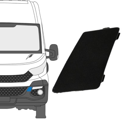 Krytky předního nárazníku na Iveco Daily 2014-2019 / Levá 16242