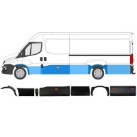 Sada lišt s lampou na Iveco Daily 2014-2019 / Levá / 11984