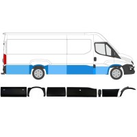Sada lišt na Iveco Daily 2014-2019 / Pravá / 11981