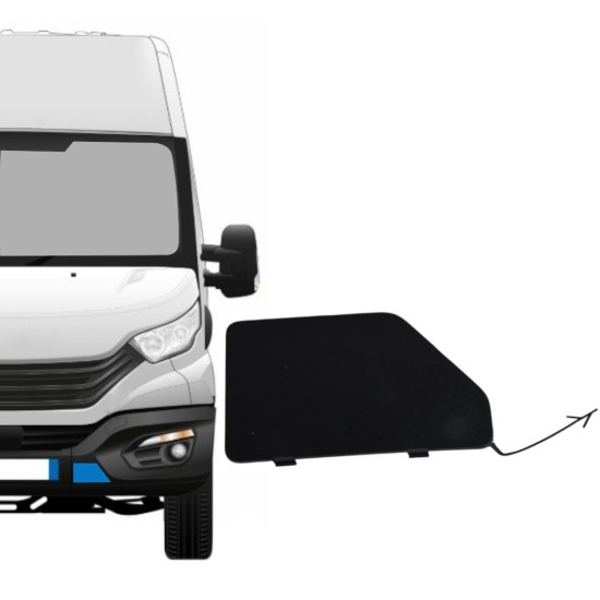 Krytky předního nárazníku na Iveco Daily 2019- / Levá 16249