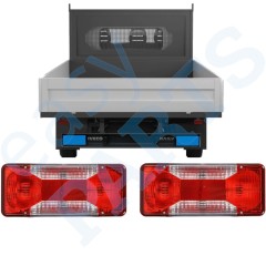 Zadní lampa na Iveco Daily 1999-2014 / Levá+Pravá / Sada 9842