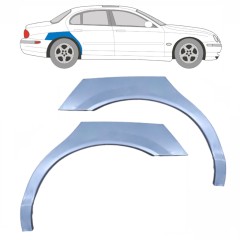 Lem zadního blatníku na Jaguar S-Type CCX 1999-2007 / Levá+Pravá / Sada 10319