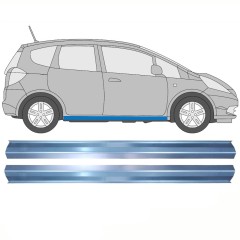 Opravný plech prahu na Honda Jazz 2008-2015 / Levá = Pravá (symetrická) / Sada 10371