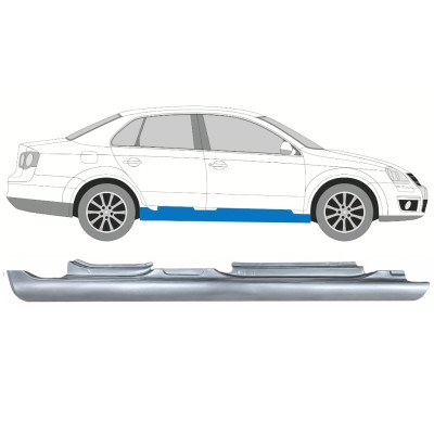 Kompletní práh na Volkswagen Jetta 2005-2010 / Pravá / SEDAN 17050