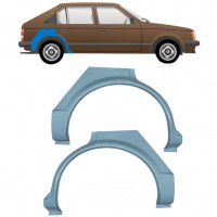 Lem zadního blatníku na Opel Kadett D 1979-1984 / Levá+Pravá / Sada 9954