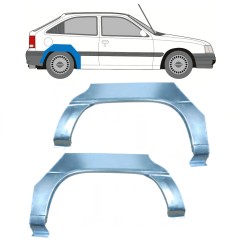 Lem zadního blatníku na Opel Kadett E Astra 1984-1993 / Levá+Pravá / Sada 9726