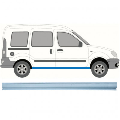 Opravný plech prahu na Renault Kangoo 1997-2008 / Pravá 6977