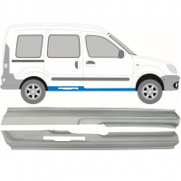 Opravný plech prahu na Renault Kangoo 1997-2008 / Levá+Pravá / Sada 9900