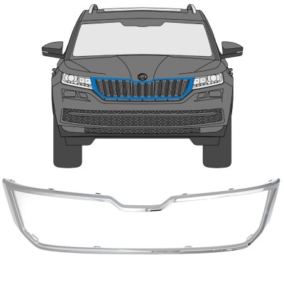 Rámeček masky chladiče na Skoda Kodiaq 2016-2021 16203