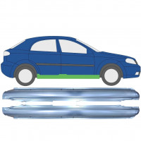 Kompletní práh na Chevrolet Lacetti 2003-2009 / Levá+Pravá / Sada 9458