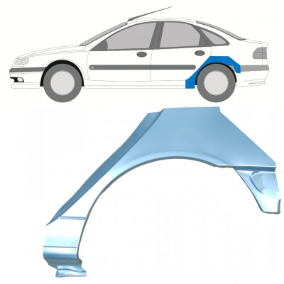 Lem zadního blatníku na Renault Laguna 1994-2001 / Levá 7932