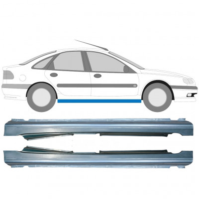 Opravný plech prahu na Renault Laguna 1994-2001 / Levá+Pravá / Sada 9655