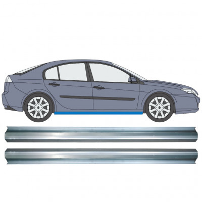 Opravný plech prahu na Renault Laguna III 2008-2015 / Levá = Pravá (symetrická) / Sada 10556