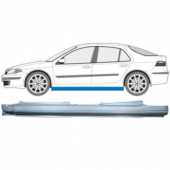 Opravný plech prahu na Renault Laguna 2001-2007 / Levá 5577