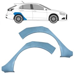 Lem zadního blatníku na Mitsubishi Lancer 2007-2017 / Levá+Pravá / Sada 10078