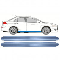 Opravný plech prahu na Mitsubishi Lancer 2007- / Levá = Pravá (symetrická) / Sada 10489