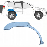 Opravný plech zadního blatníku s otvorem na Toyota Land Cruiser 2003-2010 / Pravá 10212