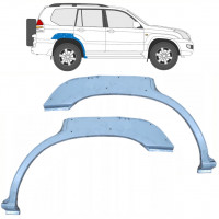 Opravný plech zadního blatníku s otvorem na Toyota Land Cruiser 2003-2010 / Levá+Pravá / Sada 10214