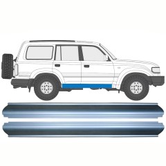 Opravný plech prahu na Toyota Land Cruiser J80 1990-1996 / Levá = Pravá (symetrická) / Sada 10242