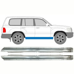 Kompletní práh na Toyota Land Cruiser J100 1998-2007 / Levá+Pravá / Sada 10058
