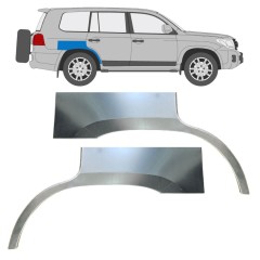 Lem zadního blatníku na Toyota Land Cruiser V8 FJ200 2007- / Levá+Pravá / Sada 16342