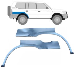 Lem zadního blatníku na Toyota Land Cruiser J90 1996-2002 / Levá+Pravá / Sada 9235