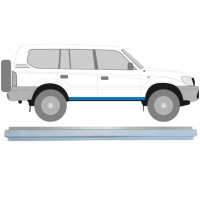 Opravný plech prahu vnitřní na Toyota Land Cruiser J90 1996-2002 / Levá = Pravá (symetrická) 14850 Opravný plech prahu vnitřní na Toyota Land Cruiser J90 1996-2002 / Levá = Pravá (symetrická) 14850