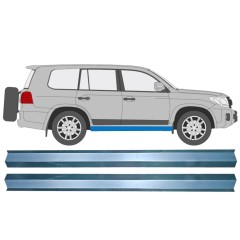 Opravný plech prahu vnitřní na Toyota Land Cruiser V8 FJ200 2007- / Levá = Pravá (symetrická) / Sada 10943