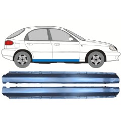 Kompletní práh na Daewoo Lanos 1997-2008 / Levá+Pravá / Sada 9765