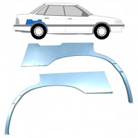 Lem zadního blatníku na Subaru Legacy 1989-1994 / Levá+Pravá / Sada 9185