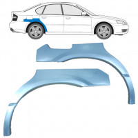 Lem zadního blatníku na Subaru Legacy 1998-2004 / Levá+Pravá / Sada 9189