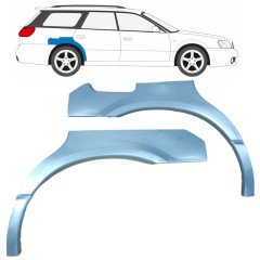 Lem zadního blatníku na Subaru Legacy 1998-2004 / Levá+Pravá / COMBI / SEDAN / Sada 9189
