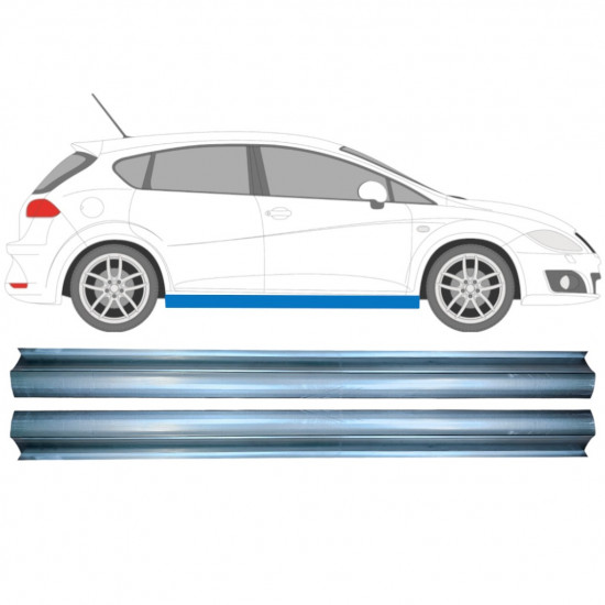 Opravný plech prahu na Seat Leon 2005-2012 / Sada 11371