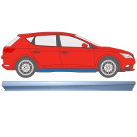 Opravný plech spodní části prahu na Seat Leon 2012-2020 / Pravá 16982