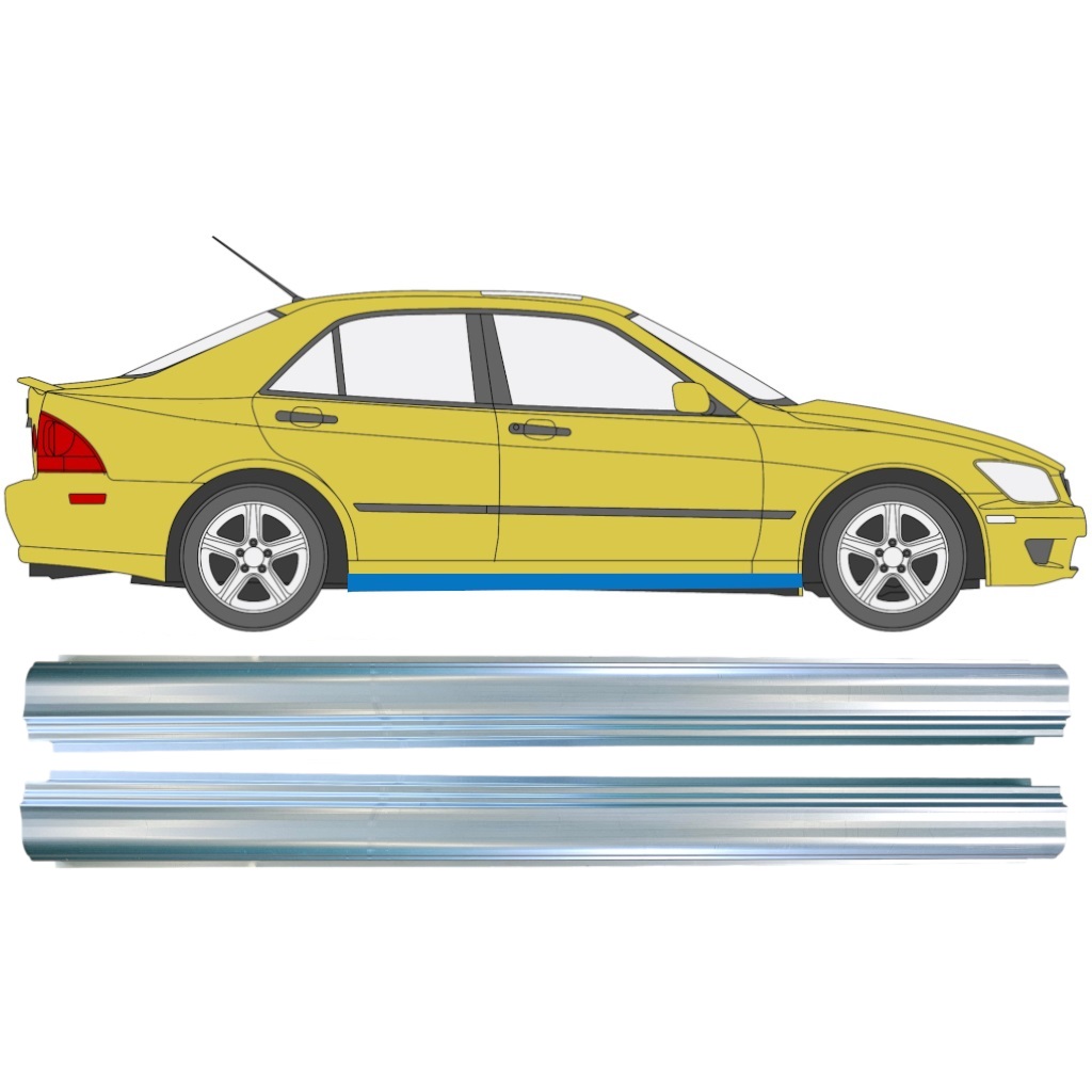 Opravný Plech Prahu Na Lexus Is 200 300 1998-2005 / Levá = Pravá (Symetrická) / Sada 10384