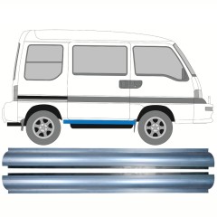 Opravný plech prahu na Subaru Libero 1983-1998 / Levá+Pravá / Sada 11093