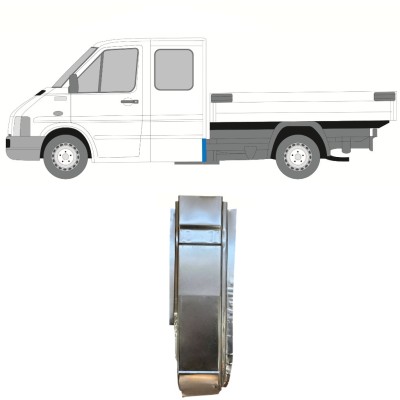 Opravný plech zadního rohu na Volkswagen LT 1996-2005 / Levá 16595