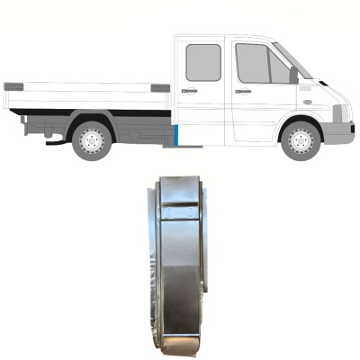 Opravný plech zadního rohu na Volkswagen LT 1996-2005 / Pravá 16594