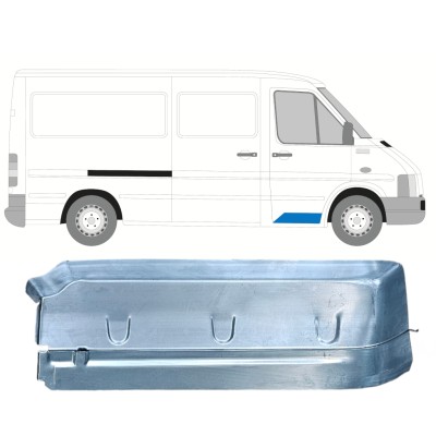 Opravný plech předního schodu na Volkswagen LT 1996-2005 / Pravá 16541