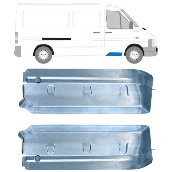Opravný plech předního schodu na Volkswagen LT 1996-2005 / Levá+Pravá 16543