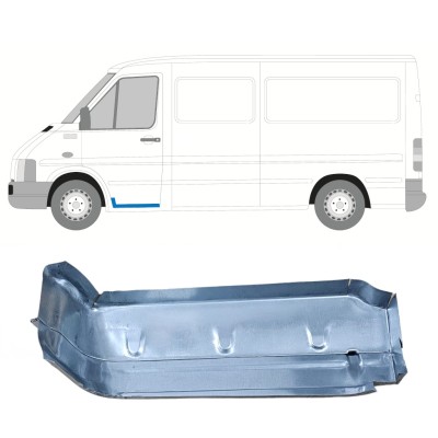 Opravný plech předního schodu na Volkswagen LT 1996-2005 / Levá 16605