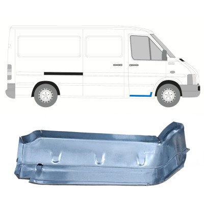 Opravný plech předního schodu na Volkswagen LT 1996-2005 / Pravá 16604