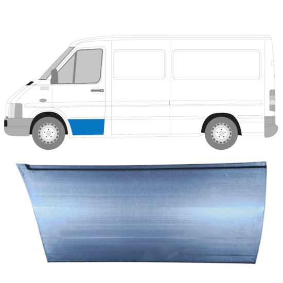 Opravný plech předních dveří na Volkswagen LT 1996-2005 / Levá 16554