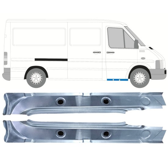 Vnitřní přední opravný plech na Volkswagen LT 1996-2005 / Levá+Pravá 16581