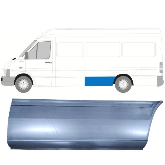 Lem zadního blatníku na Volkswagen LT 1996-2005 / Levá 13472