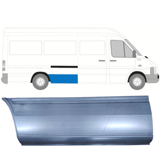 Lem zadního blatníku na Volkswagen LT 1996-2005 / Pravá 13473