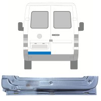 Opravný plech zadních dveří na Volkswagen LT 1996-2005 / Levá 16590