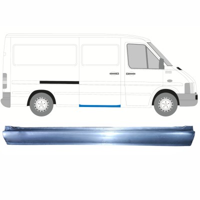 Opravný plech prahu posuvných dveří na Volkswagen LT 1996-2005 / Levá = Pravá (symetrická) 16607